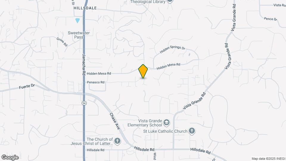 1853 Penasco Rd Map and Location Details