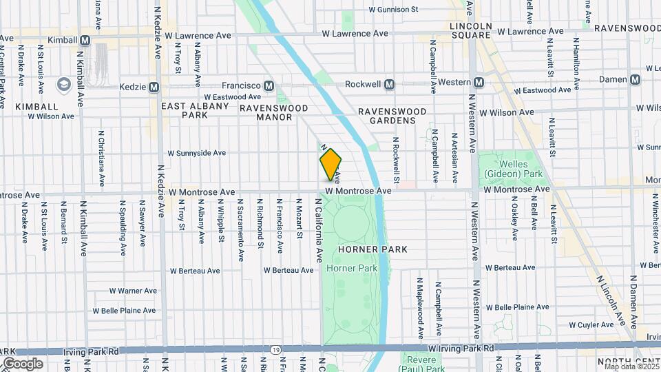 2742 W Montrose Ave Map and Location Details