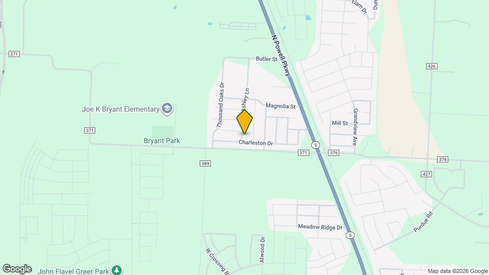 2508 Ashley Ln Mapa y Detalles de la Ubicación