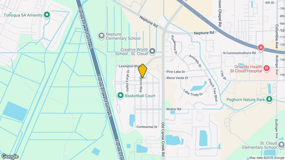 1891 Patriot Way Map and Location Details