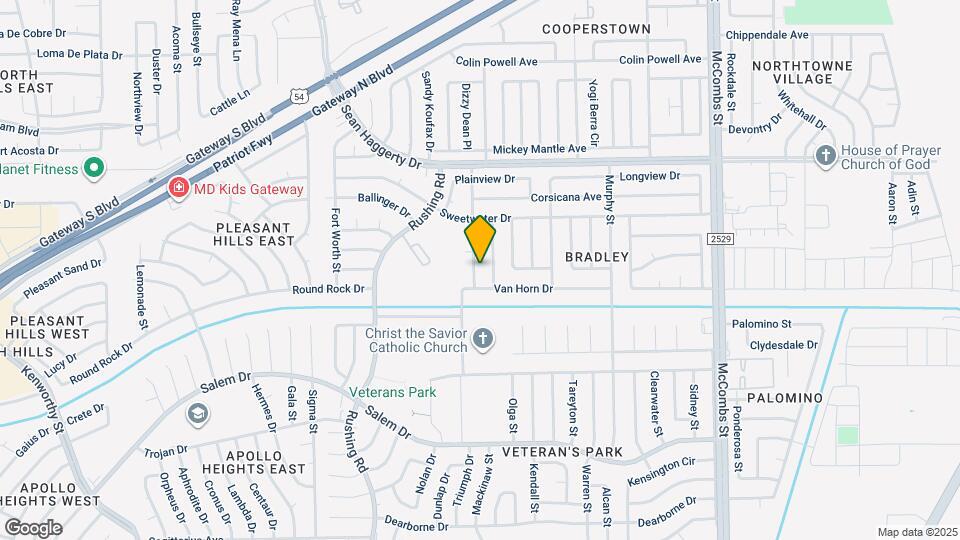 10712 Georgetown St Map and Location Details