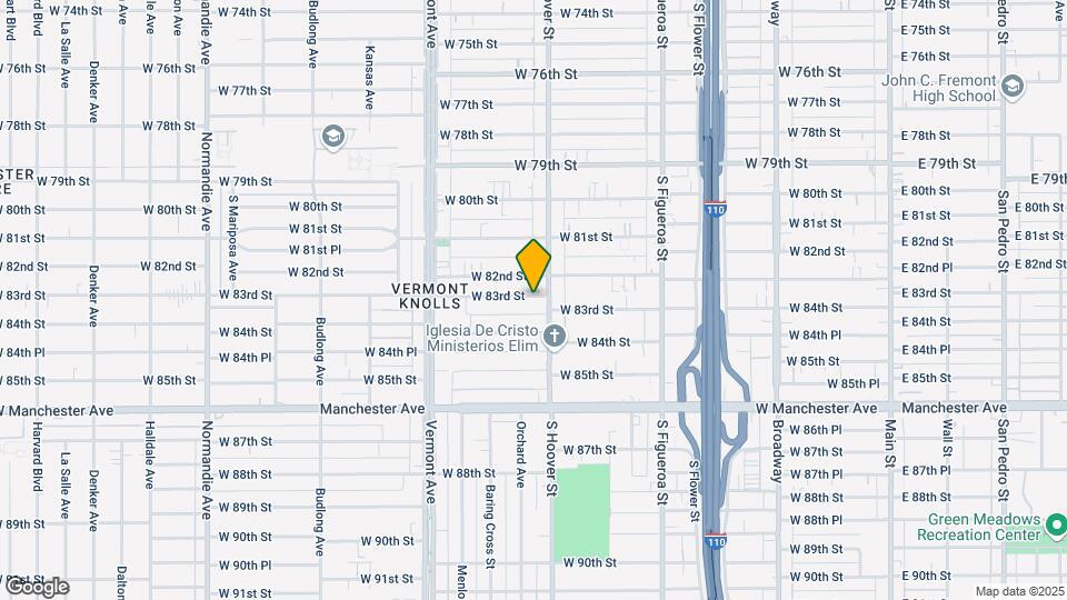 820 W 83rd St Mapa y Detalles de la Ubicación