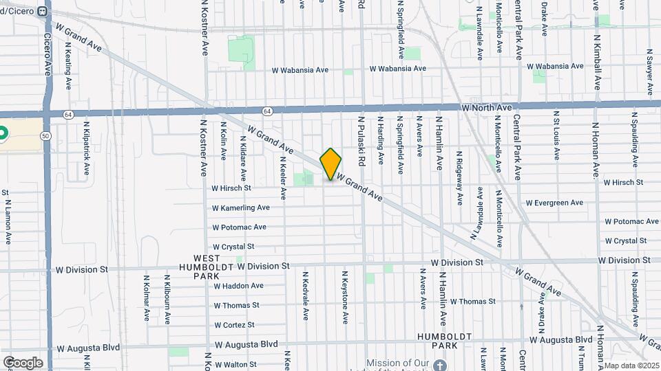 4056 W Hirsch St Map and Location Details
