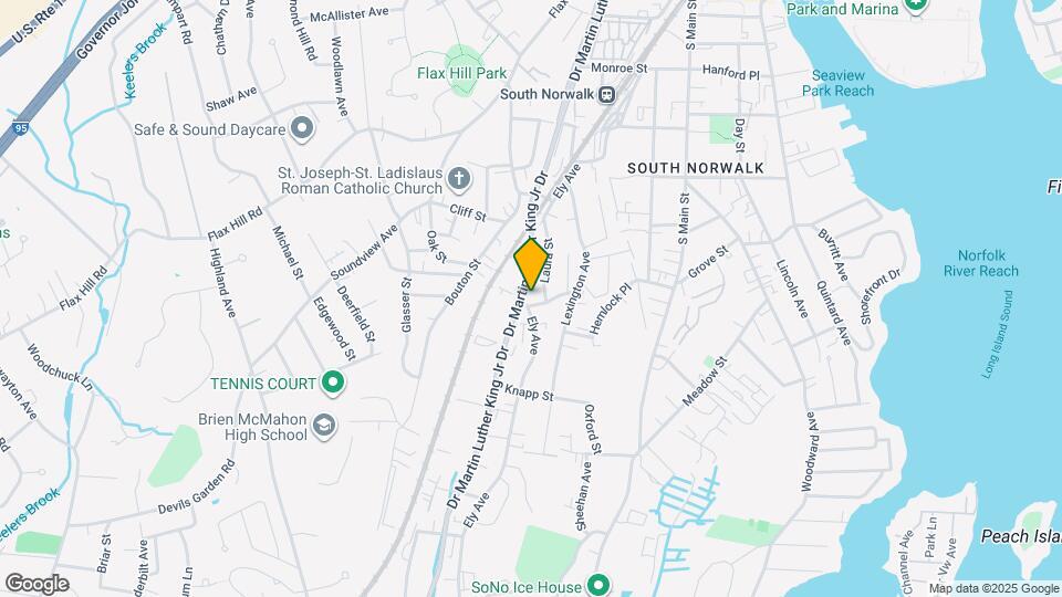 183 Ely Ave Map and Location Details