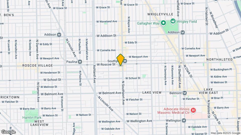 3346 N Southport Ave Mapa y Detalles de la Ubicación