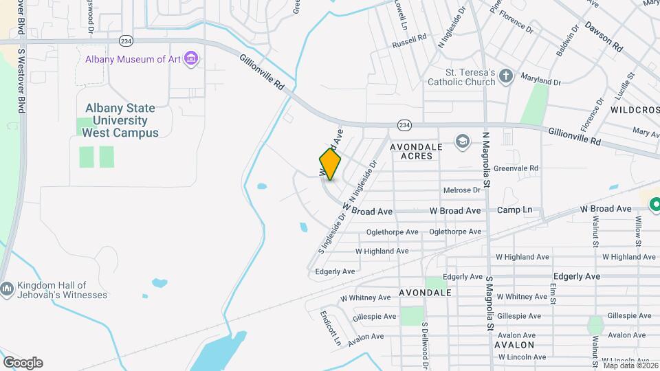 2011 W Broad Ave Map and Location Details