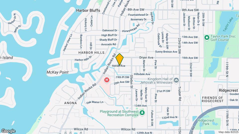 1729 Creek Ln Map and Location Details