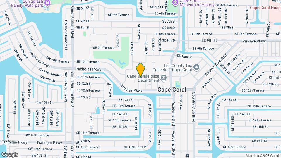 1107 SE 5th Ave Map and Location Details