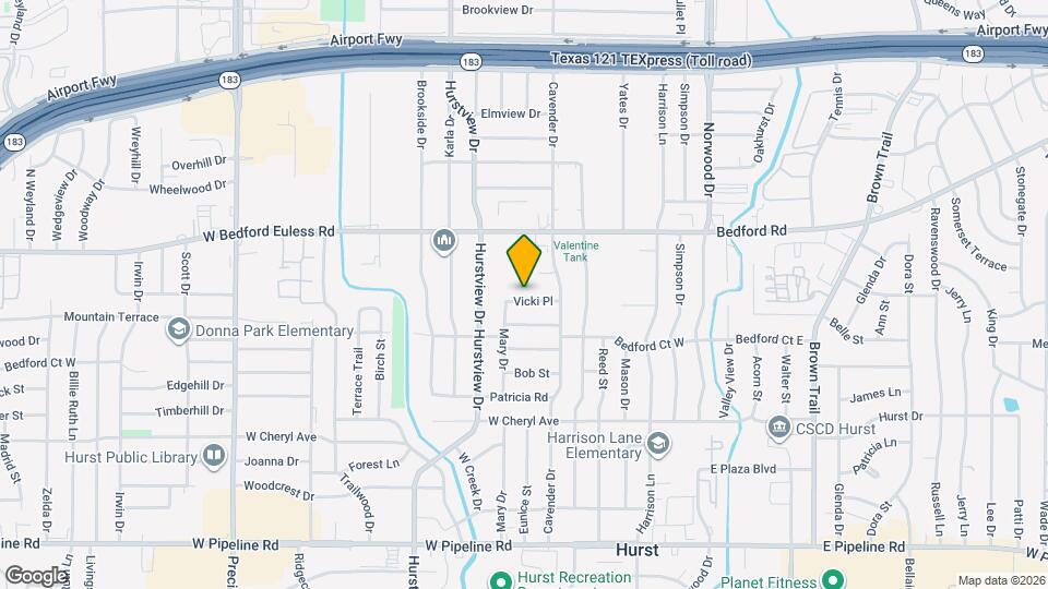 420 Vicki Pl Map and Location Details