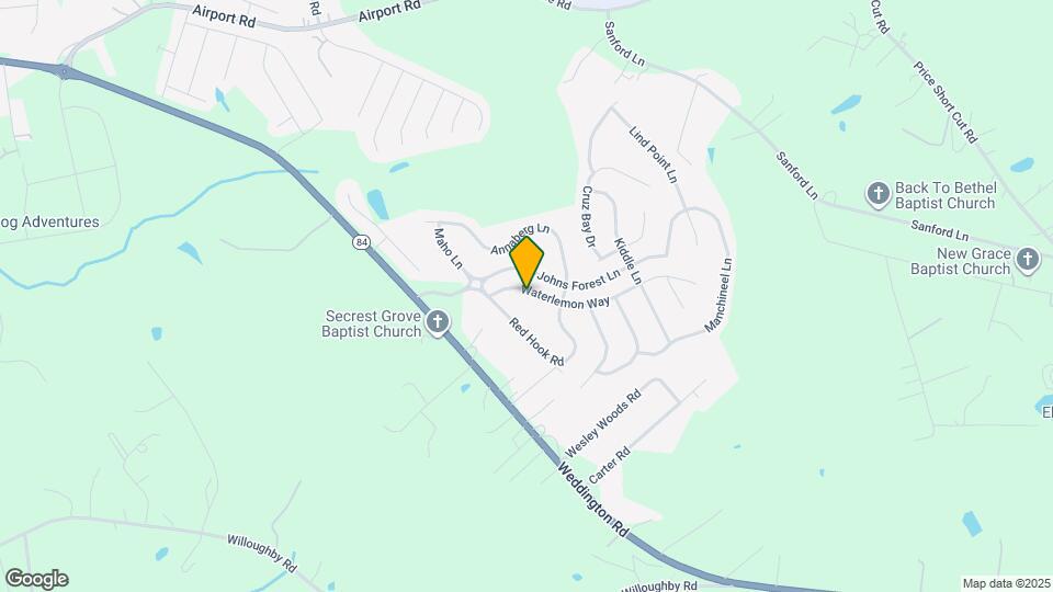 222 Waterlemon Way Map and Location Details