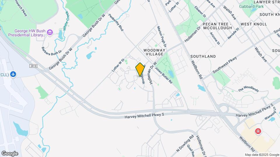 1902 Woodsman Dr, Unit B Map and Location Details