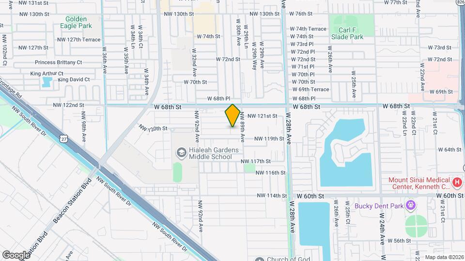 8956 NW 120th St Map and Location Details