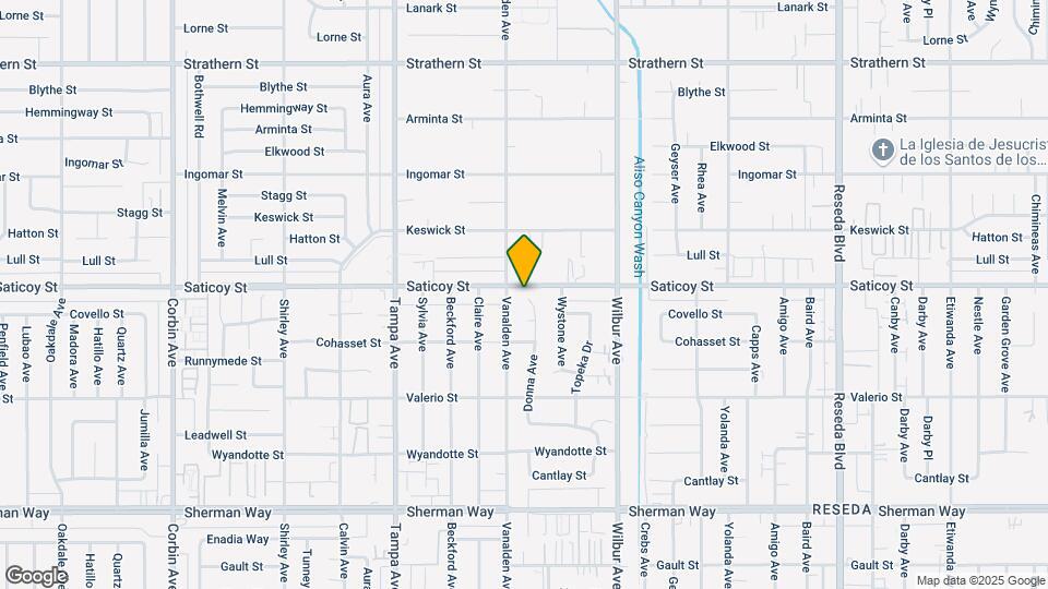 7561 Donna Ave Map and Location Details