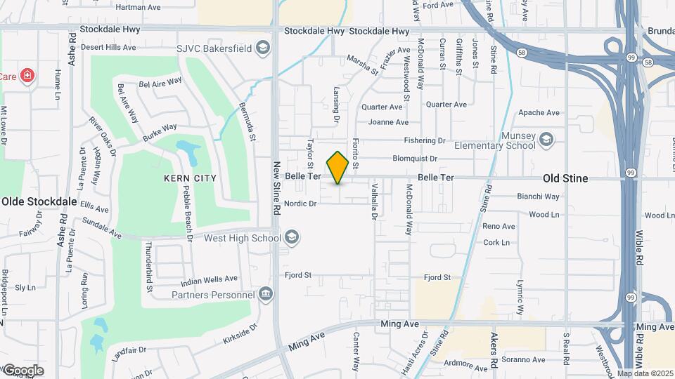 5001 Belle Ter Map and Location Details