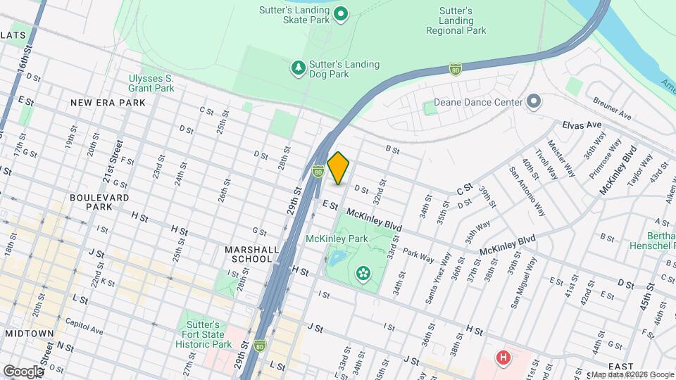 3022 D St Mapa y Detalles de la Ubicación