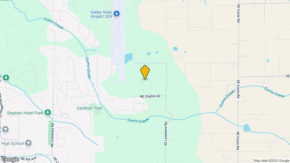 1734 NE Gilbert Ln Map and Location Details