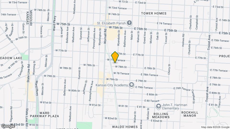 206 W 78th St Map and Location Details