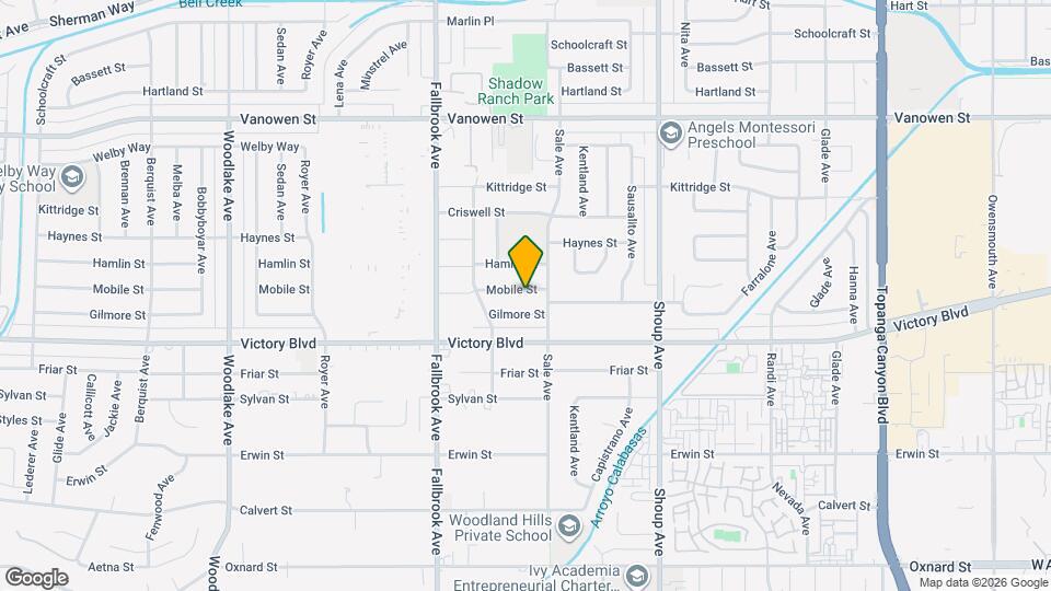 22620 Mobile St Map and Location Details