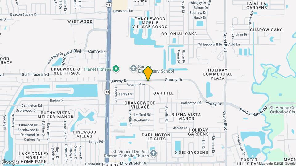 4823 Aegean Ave Map and Location Details