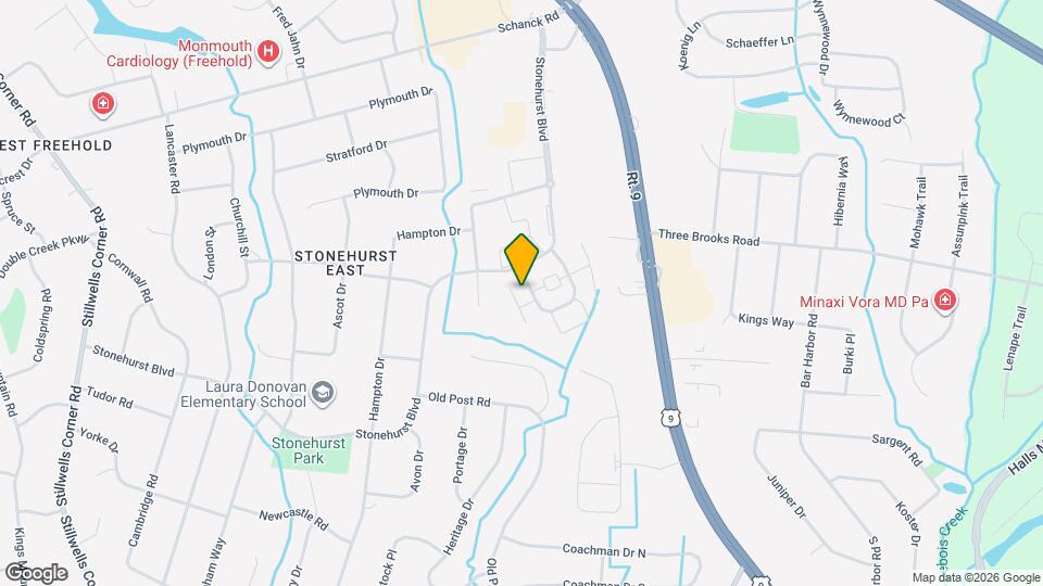 80 Manchester Ct Map and Location Details