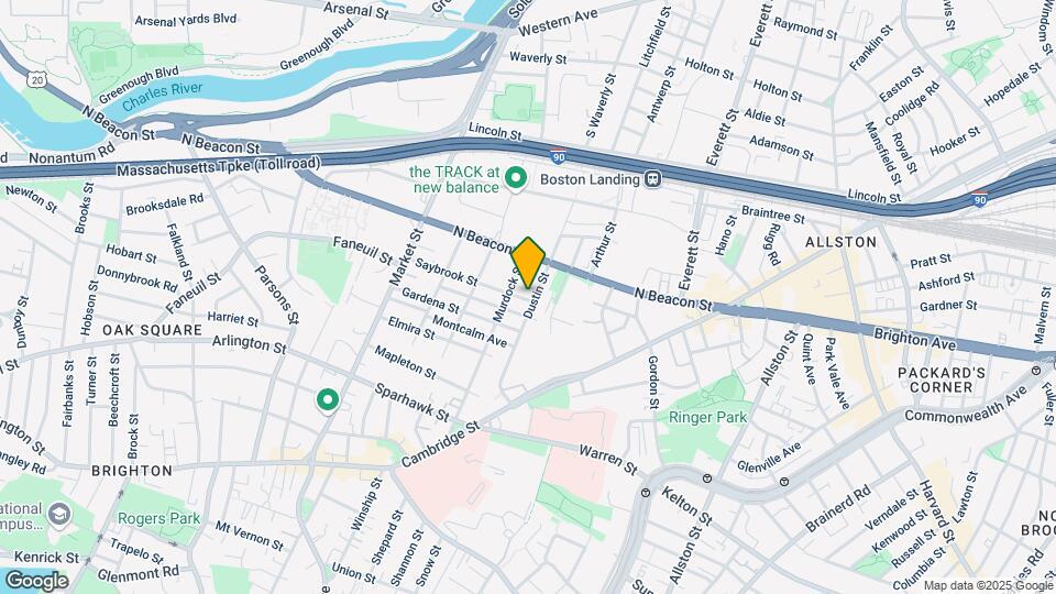 102 Dustin St, Unit 1 Map and Location Details