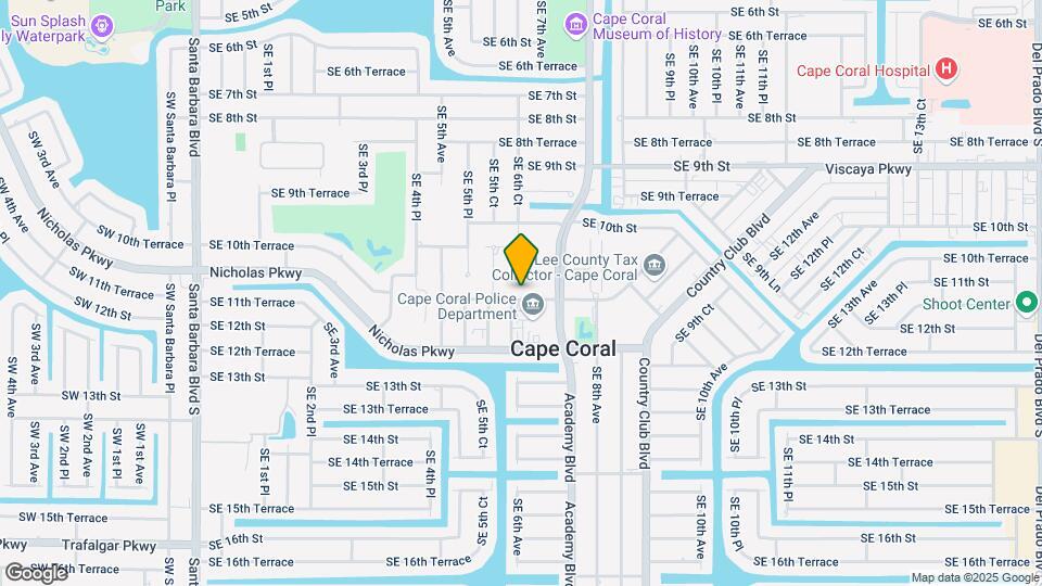 605 SE 13th Terrace Mapa y Detalles de la Ubicación