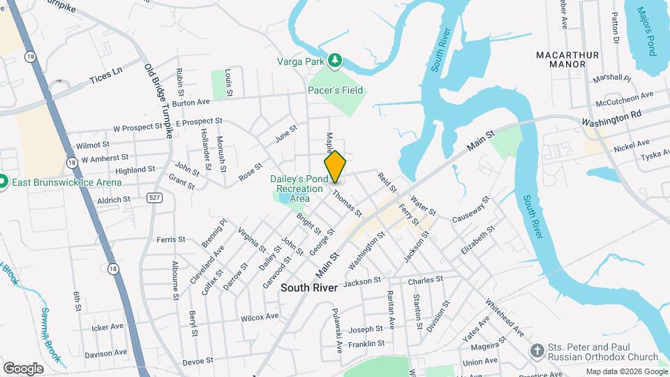 29 Thomas St, Unit 1st Floor Apt. Map and Location Details