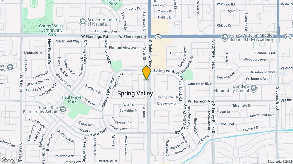 4376 Bramblewood St Map and Location Details