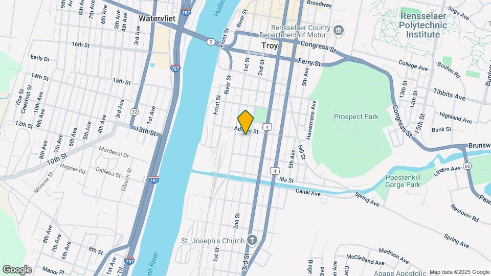 229 2nd St Map and Location Details