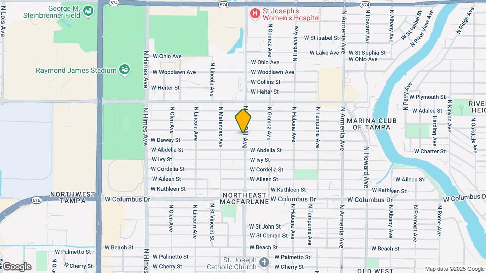 3101 W Dewey St Map and Location Details