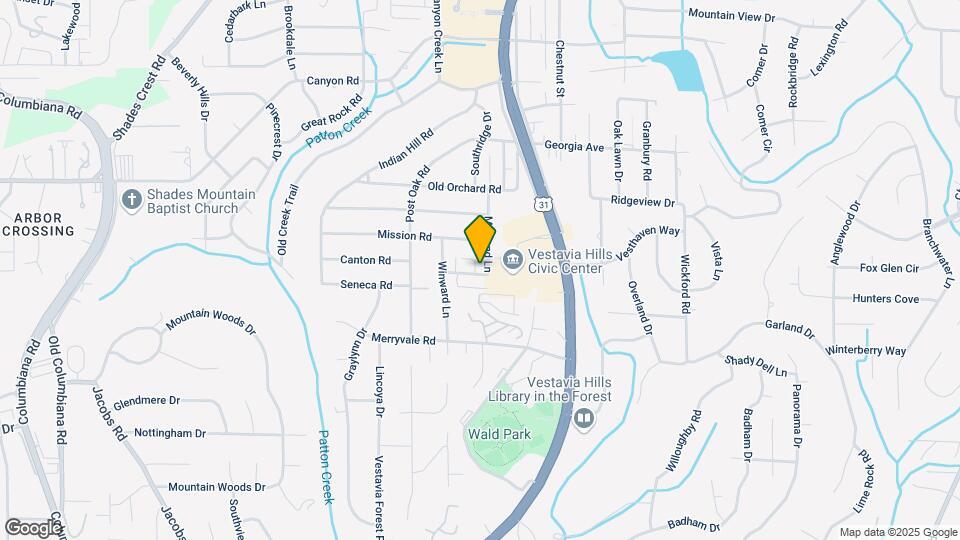 1133 Mayland Ln Map and Location Details