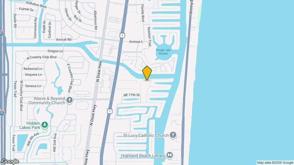 845 NE Mulberry Dr Map and Location Details