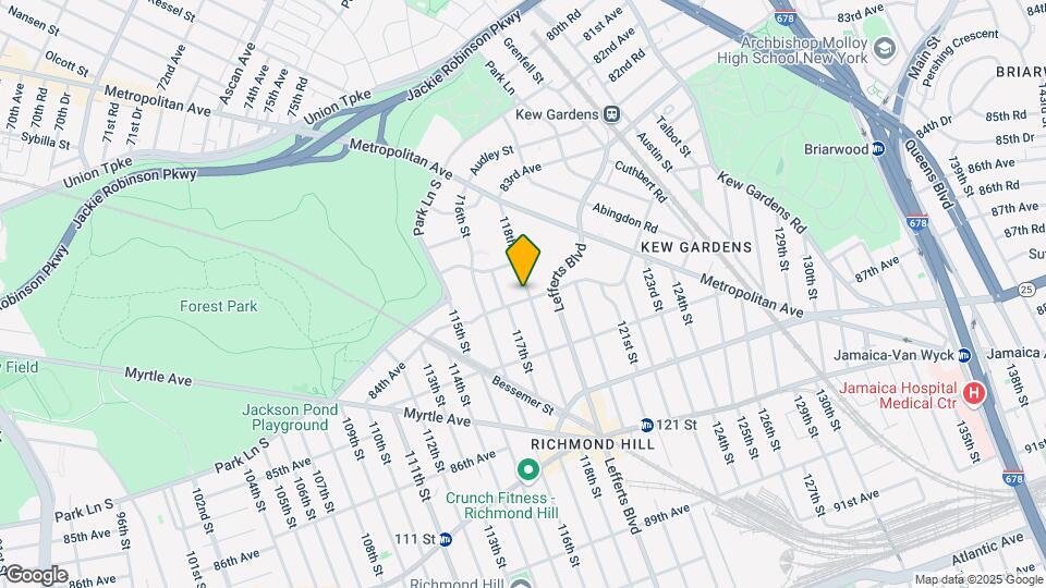 83-96 118th St Mapa y Detalles de la Ubicación