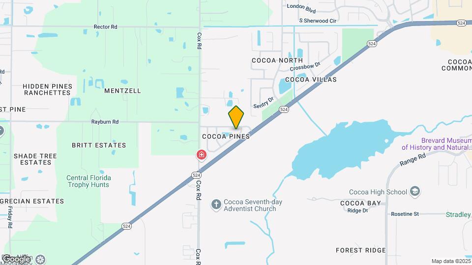 1832 Longleaf Rd Map and Location Details