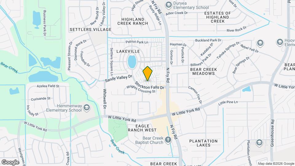 6136 Lone Prairie Way Map and Location Details