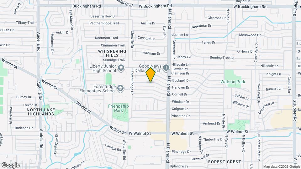 4614 Hanover Dr Map and Location Details