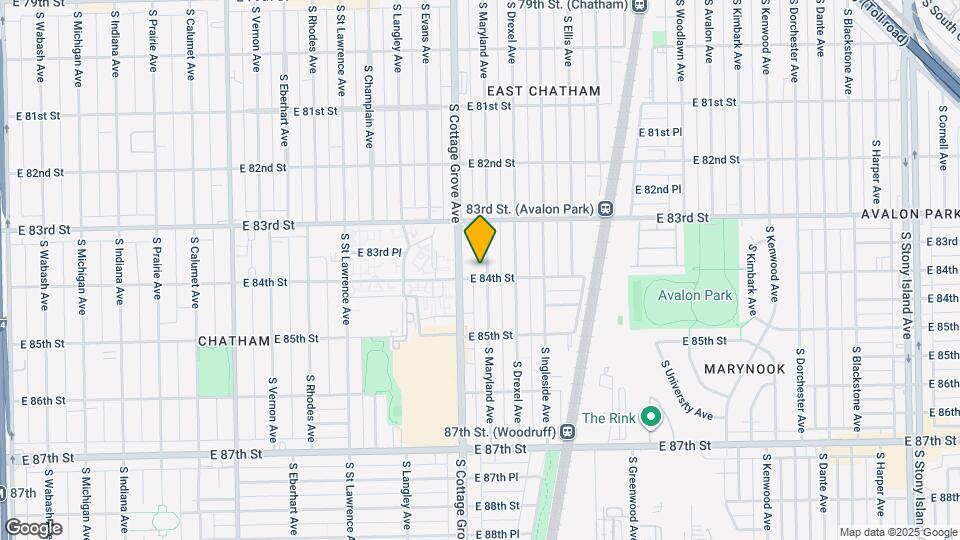 8352 S Maryland Ave Map and Location Details