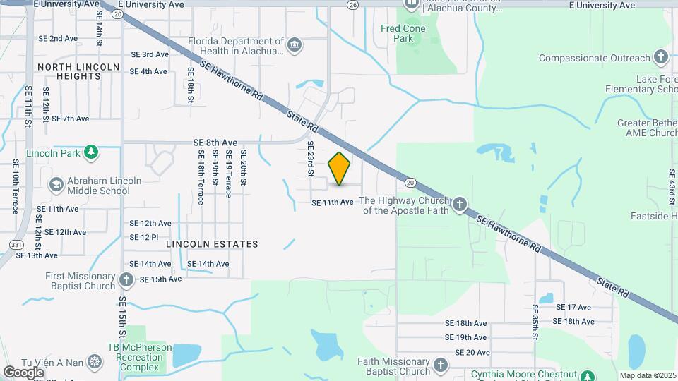 2425 SE 10th Ave Map and Location Details