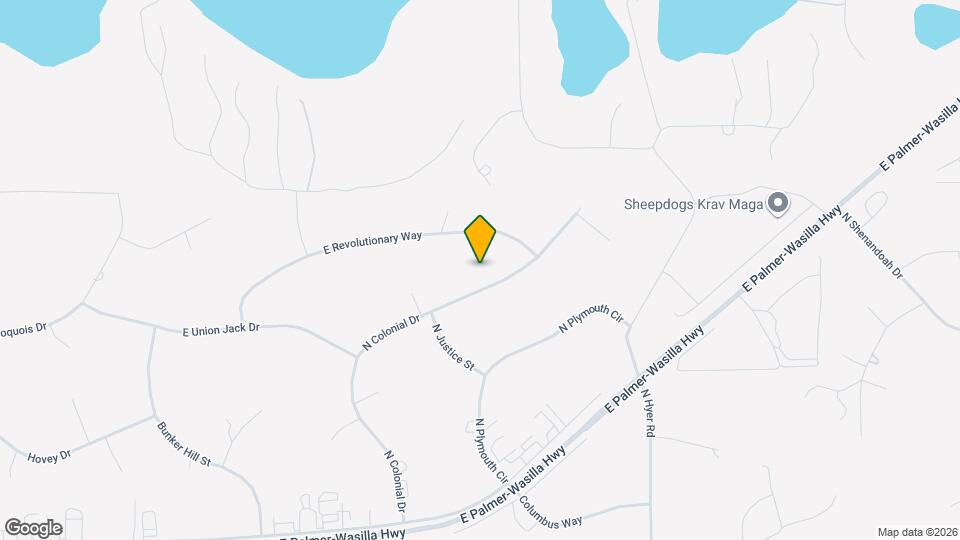 1040 N Colonial Dr Map and Location Details