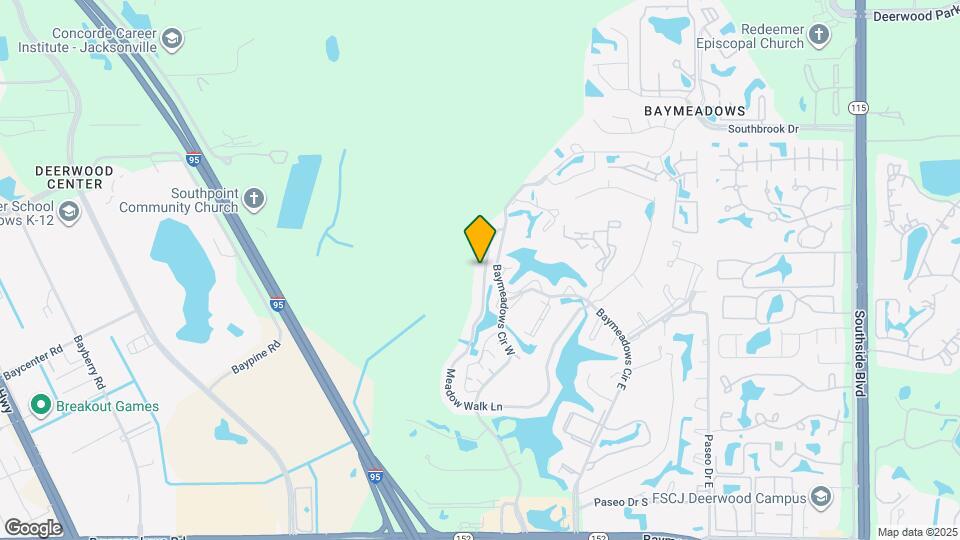 7808 Meadow Walk Ln Map and Location Details