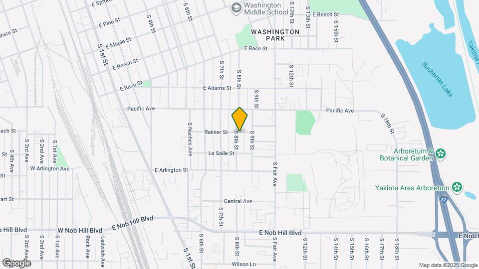 1001 S 8th St Map and Location Details