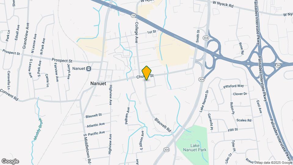 8 Blauvelt Rd Map and Location Details