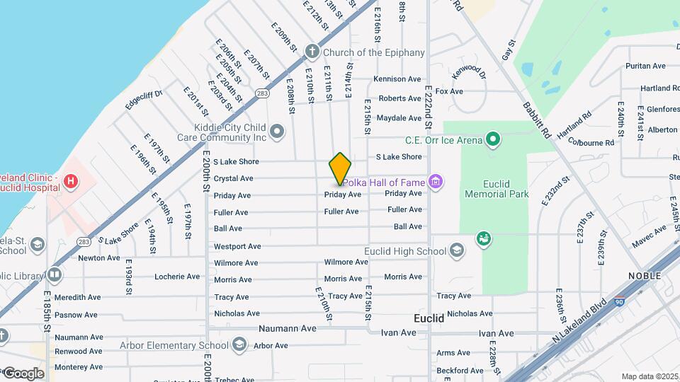21271 Priday Ave Map and Location Details
