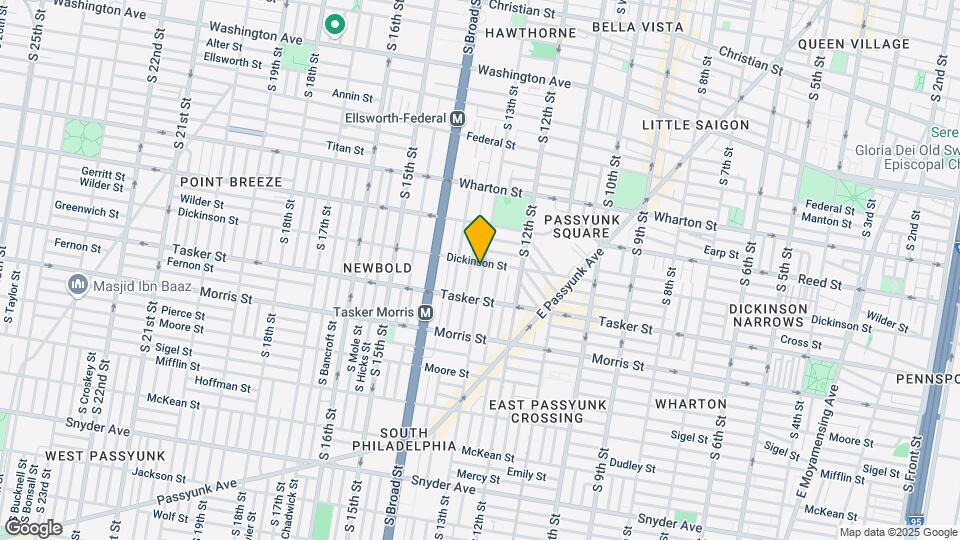 1506 S 13th St Map and Location Details