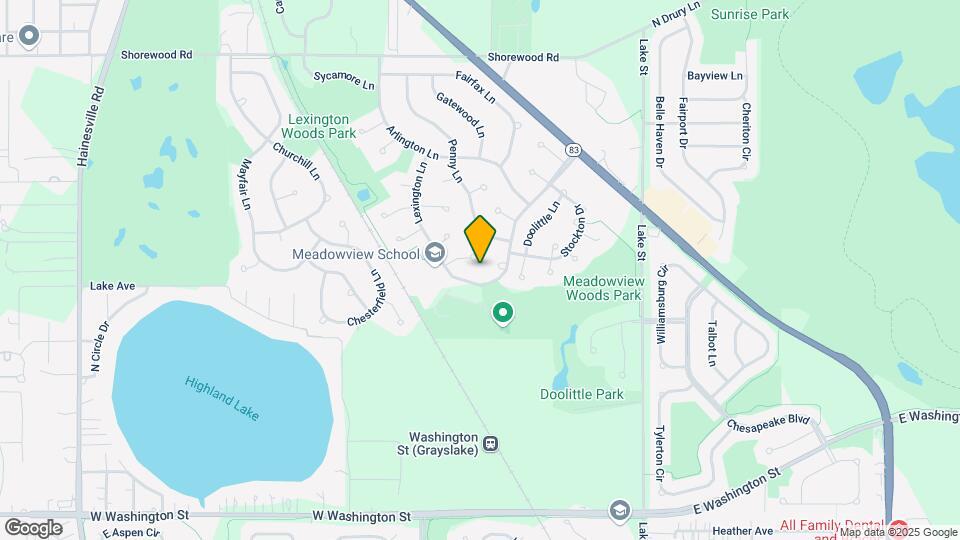 1410 Leeward Ct Map and Location Details