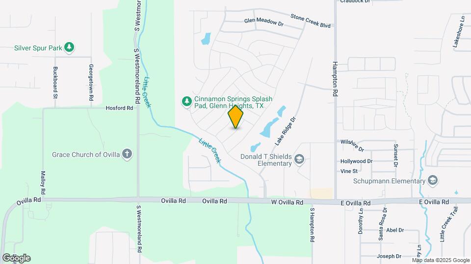 2617 Salado Creek Ln Map and Location Details