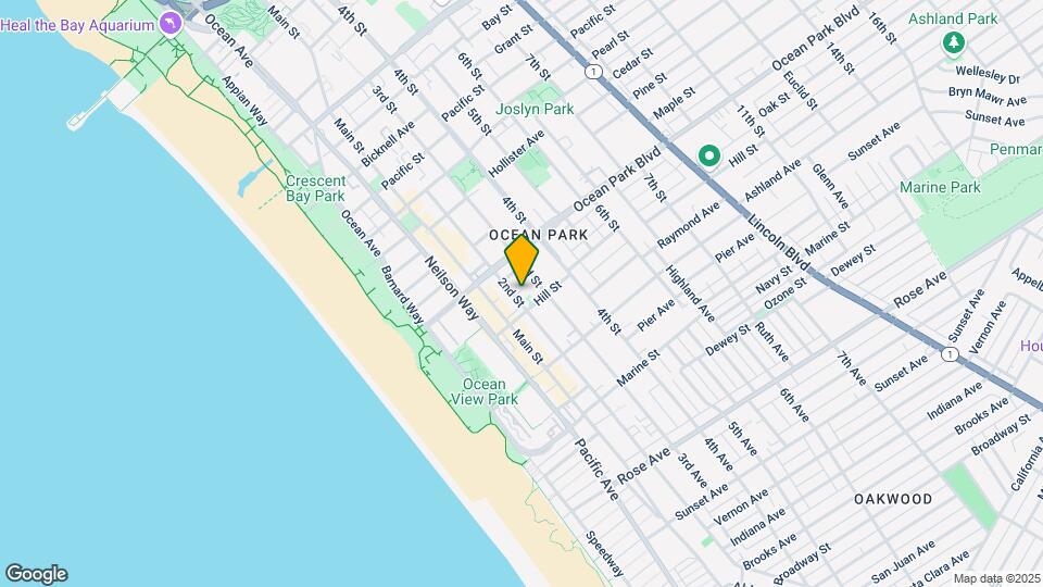 2619 2nd St Map and Location Details