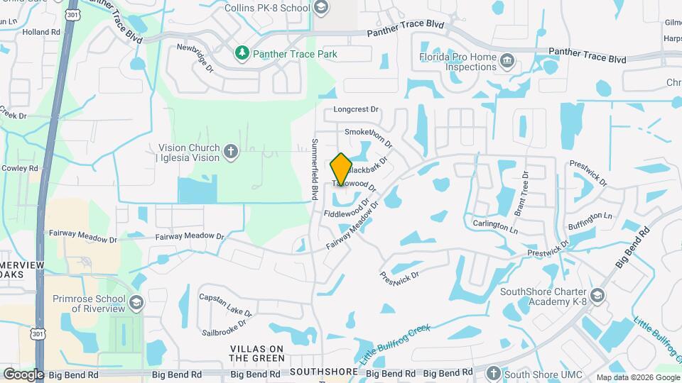 12803 Slippery Elm Ct Map and Location Details