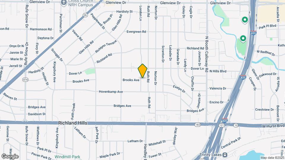 3516 London Ln Map and Location Details