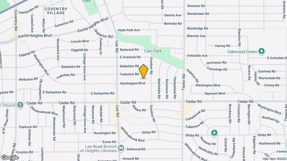 3301 Washington Blvd Map and Location Details